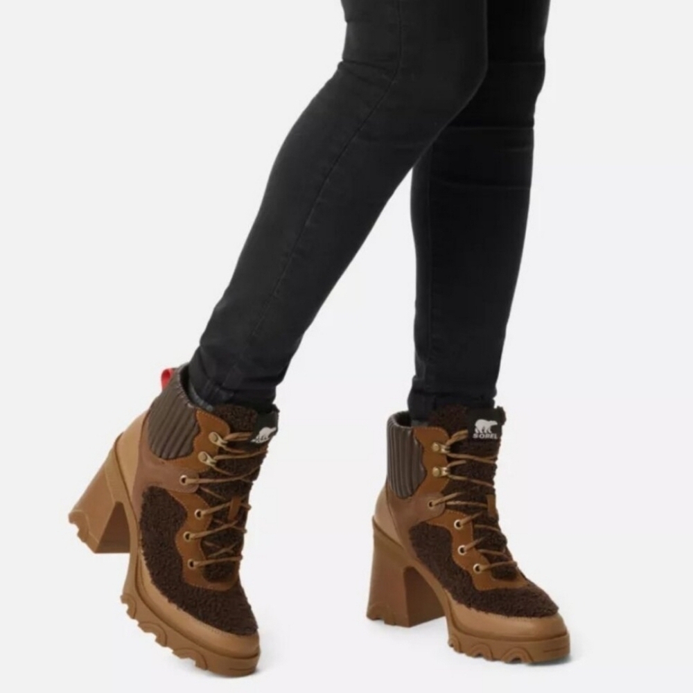SOREL Leather Brex Waterproof Lace-up Boots - Picture 4 of 10